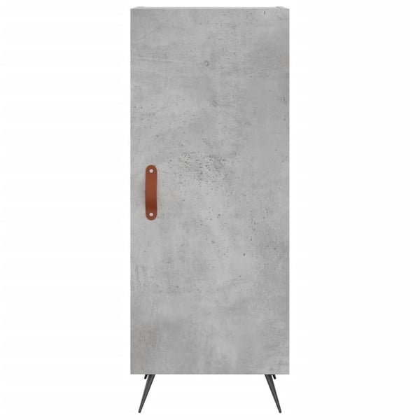 vidaXL skænk 34,5x34x90 cm konstrueret træ betongrå