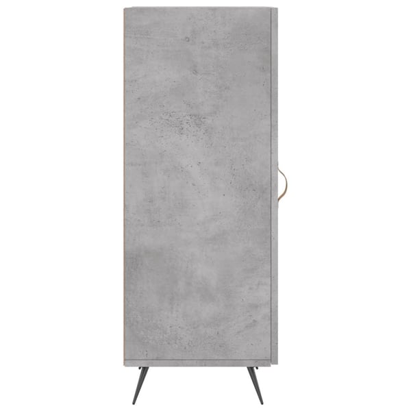 vidaXL skænk 34,5x34x90 cm konstrueret træ betongrå