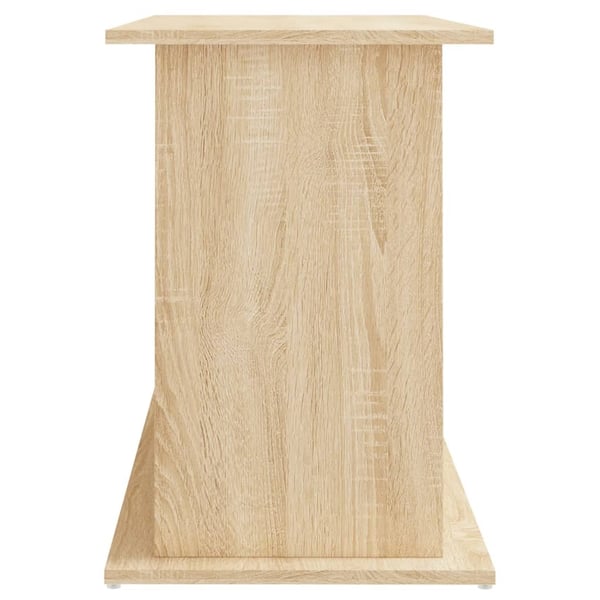 vidaXL Akvariebänk sonoma-ek 101x41x58 cm konstruerat trä