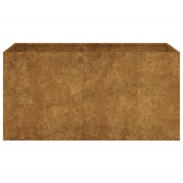 vidaXL plantekasse 80x40x40 cm cortenstål