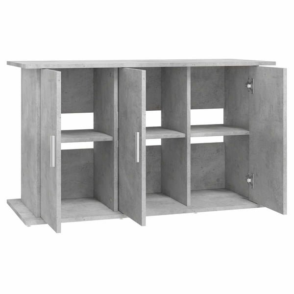 vidaXL Akvariestativ betong grå 101x41x58 cm konstruert tre