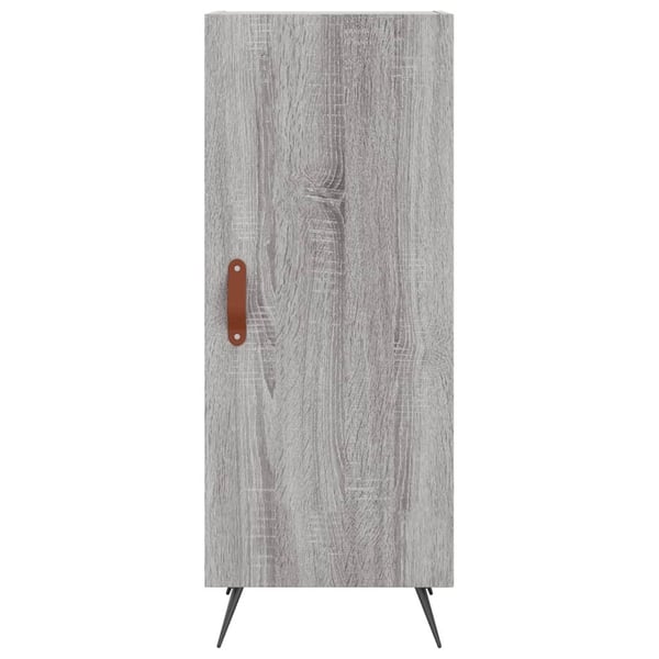 vidaXL Senkki harmaa Sonoma 34,5x34x90 cm tekninen puu