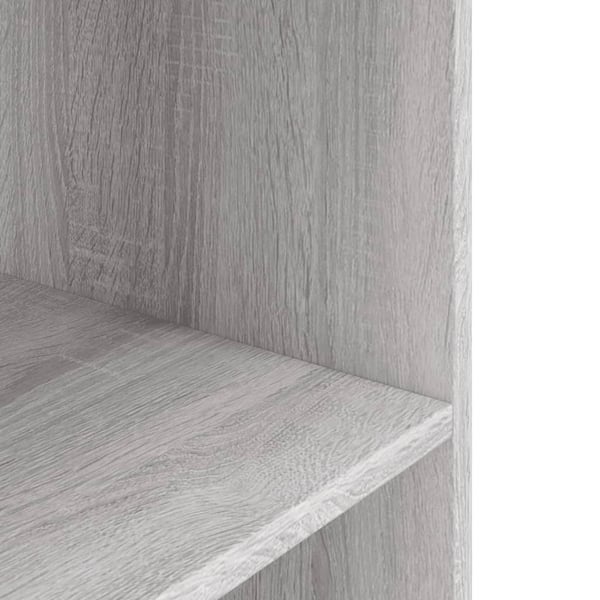 vidaXL Akvariumstativ grå sonoma 60,5x36x72,5 cm konstruert tre