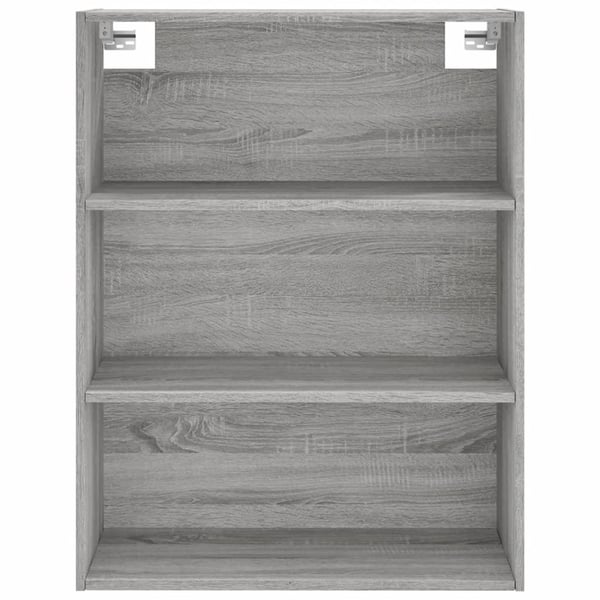 vidaXL Highboard grå sonoma 69,5x34x180 cm konstruert tre