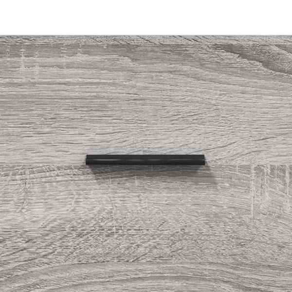 vidaXL Highboard grå sonoma 69,5x34x180 cm konstruert tre