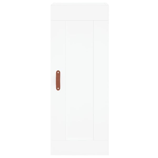 vidaXL skab 34,5x34x180 cm konstrueret træ hvid