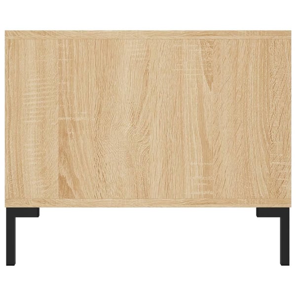 vidaXL Salongbord sonoma eik 102x50x40 cm konstruert tre