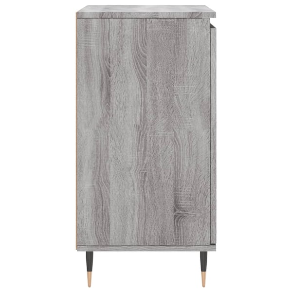 vidaXL Skjenk grå sonoma 60x35x70 cm konstruert tre