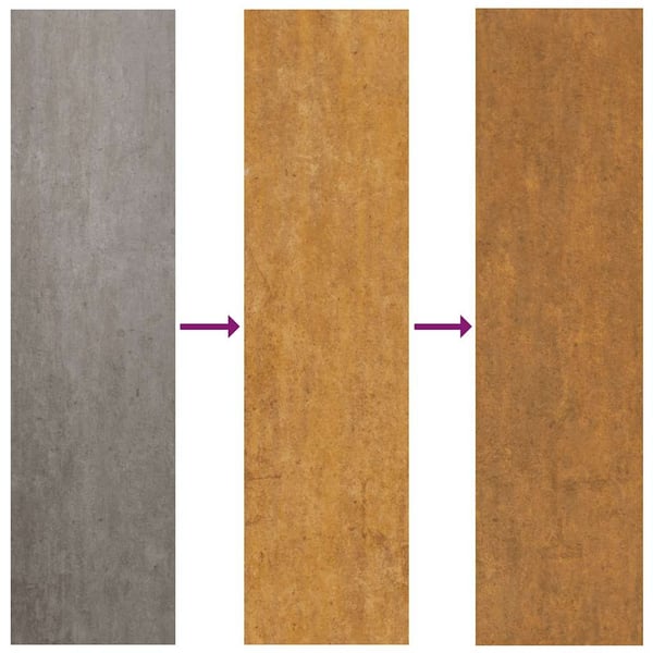 vidaXL højbed 580x50x36 cm cortenstål