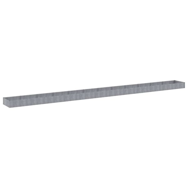vidaXL Høybed 1150x100x36 cm cortenstål