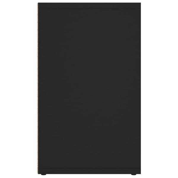 vidaXL skoreoler 2 stk. 52,5x30x50 cm sort