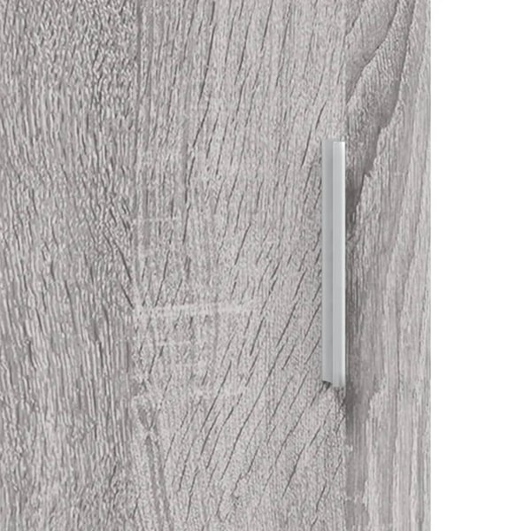 vidaXL Akvariumstativ grå sonoma 101x41x58 cm konstruert tre