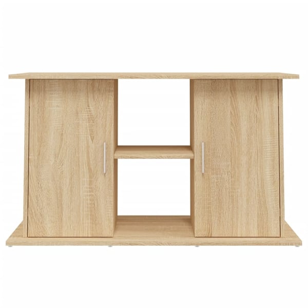 vidaXL Akvariestativ Sonoma eik 101x41x58 cm konstruert tre