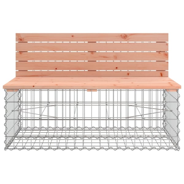 vidaXL Hagebenk gabiondesign 103x70x65 cm heltre douglasgran