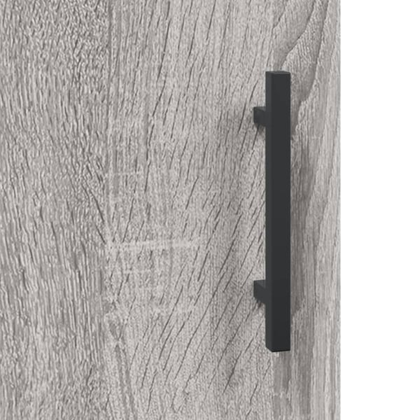 vidaXL Highboard grå sonoma 69,5x34x180 cm konstruert tre