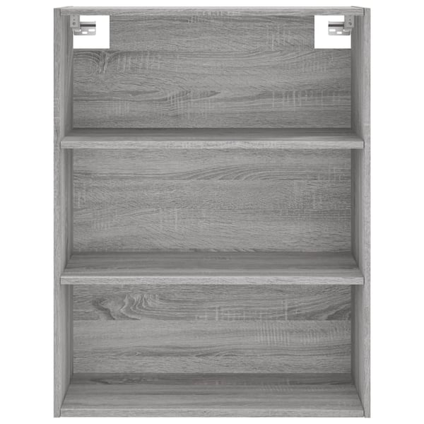 vidaXL Highboard grå sonoma 69,5x34x180 cm konstruert tre
