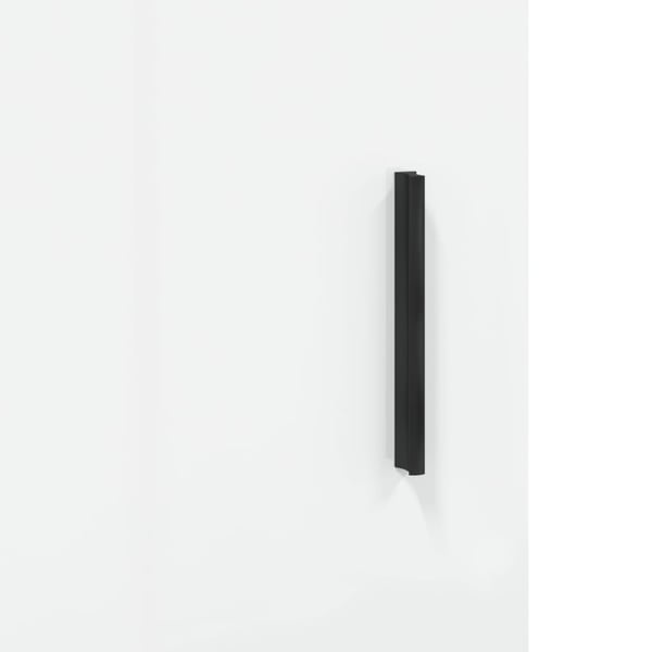 vidaXL Highboard hvit 34,5x34x180 cm konstruert tre