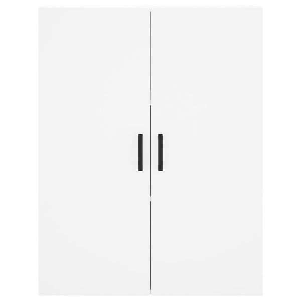 vidaXL Highboard hvit 69,5x34x180 cm konstruert tre