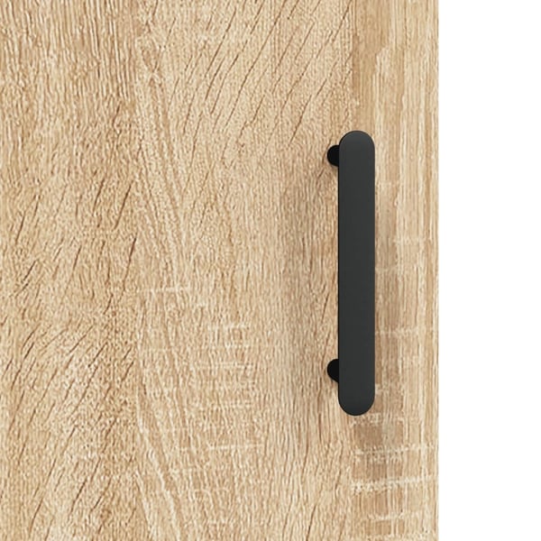 vidaXL Highboard sonoma eik 69,5x34x180 cm konstruert tre