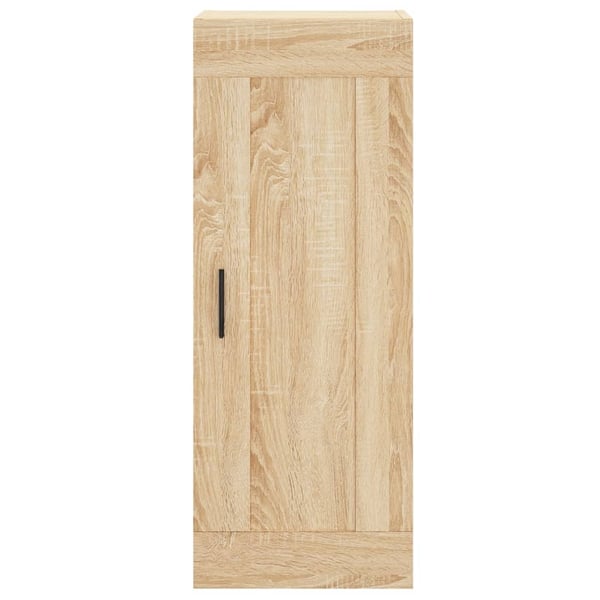 vidaXL Highboard sonoma eik 34,5x34x180 cm konstruert tre