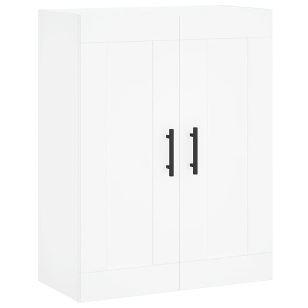 vidaXL højskab 69,5x34x180 cm konstrueret træ hvid