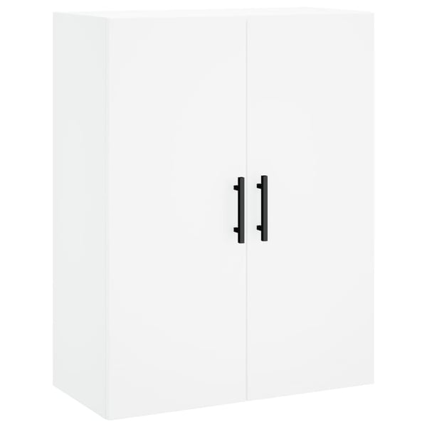 vidaXL Highboard hvit 69,5x34x180 cm konstruert tre