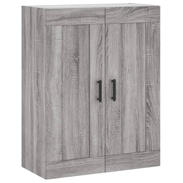 vidaXL Highboard grå sonoma 69,5x34x180 cm konstruert tre