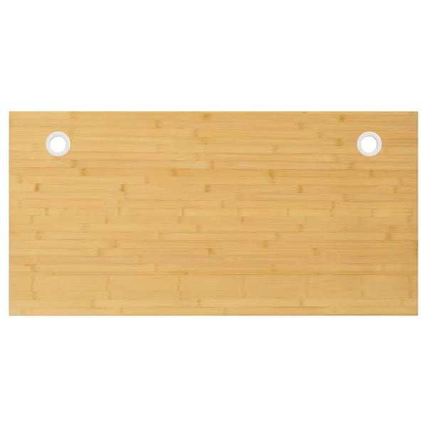 vidaXL bordplade til skrivebord 80x40x4 cm bambus