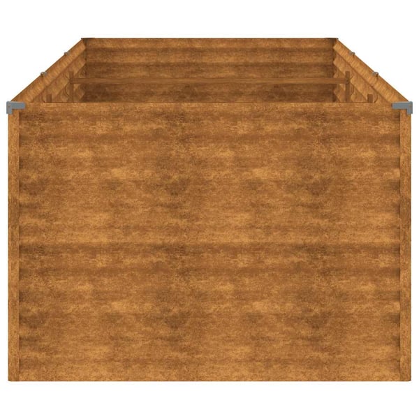vidaXL højbed 290x100x69 cm cortenstål