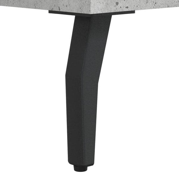 vidaXL Highboard betonggrå 34,5x34x180 cm konstruert tre