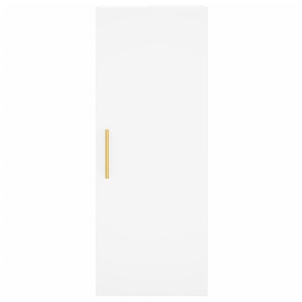 vidaXL skab 34,5x34x180 cm konstrueret træ hvid