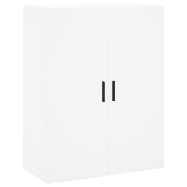 vidaXL Highboard hvit 69,5x34x180 cm konstruert tre