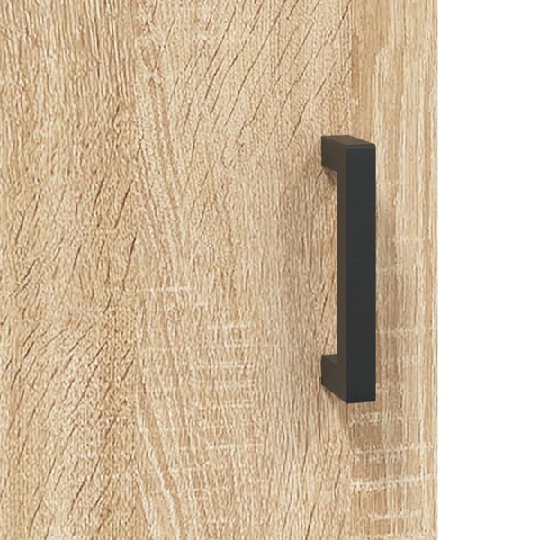 vidaXL Highboard sonoma eik 69,5x34x180 cm konstruert tre