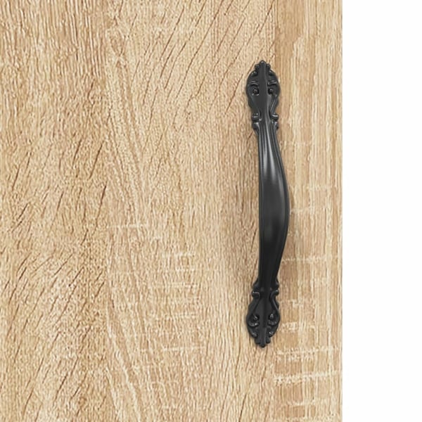 vidaXL Highboard sonoma eik 69,5x34x180 cm konstruert tre