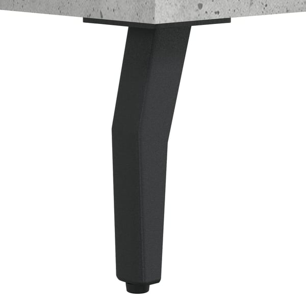 vidaXL Highboard betonggrå 69,5x34x180 cm konstruert tre
