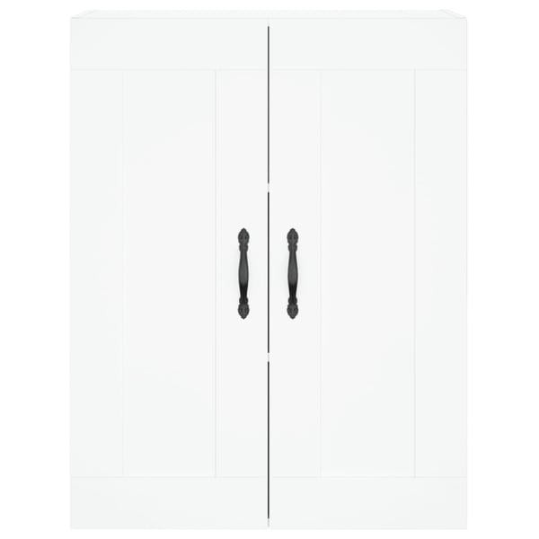 vidaXL Kaappi valkoinen 69,5x34x180 cm tekninen puu