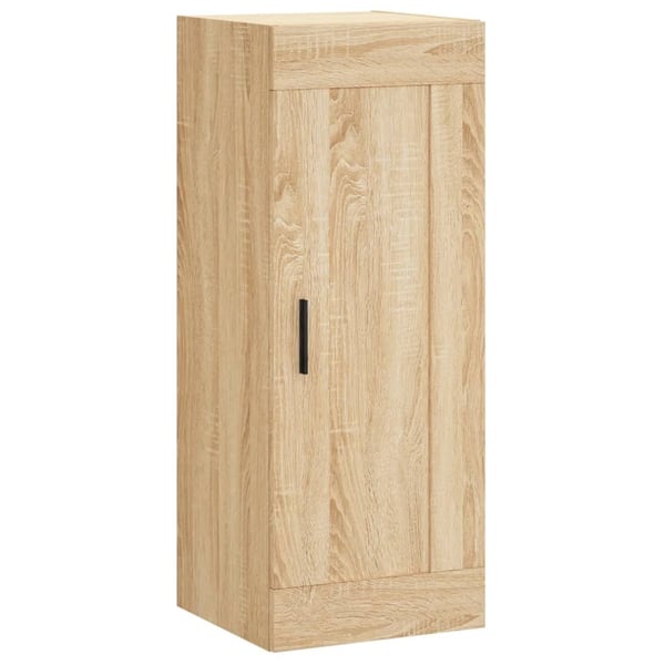 vidaXL skab 34,5x34x180 cm konstrueret træ sonoma-eg