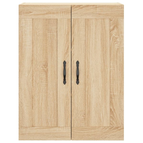 vidaXL Highboard sonoma eik 69,5x34x180 cm konstruert tre