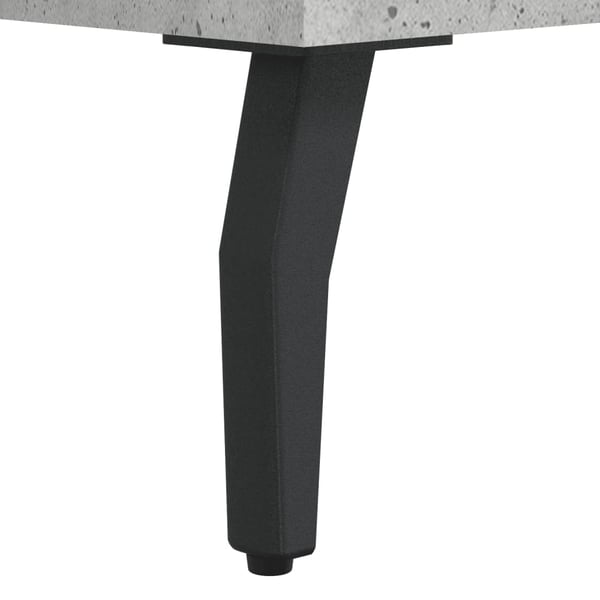 vidaXL Highboard betonggrå 34,5x34x180 cm konstruert tre