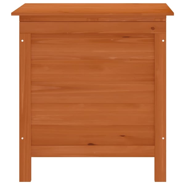 vidaXL Putekasse brun 50x49x56,5 cm heltre gran