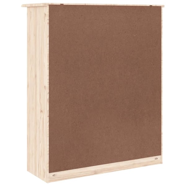 vidaXL Topp til kommode ALTA 77x30x92 cm heltre furu