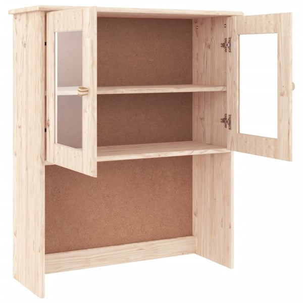 vidaXL Topp til kommode ALTA 77x30x92 cm heltre furu