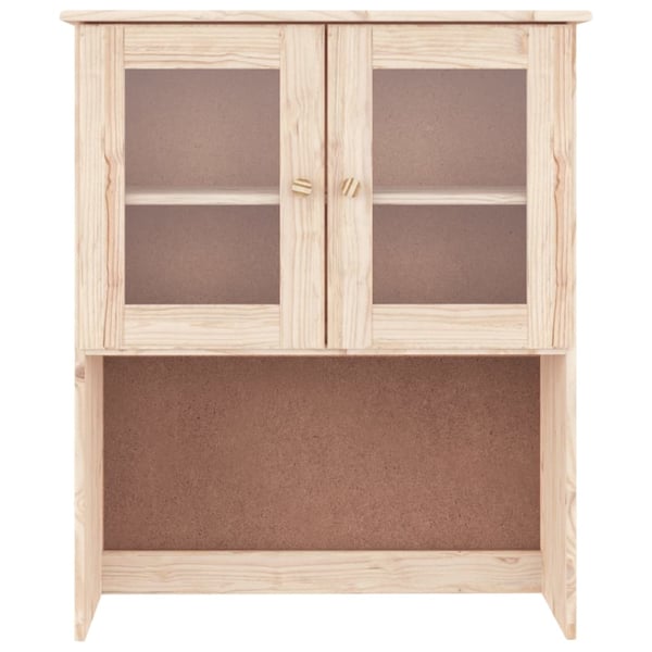 vidaXL Topp til kommode ALTA 77x30x92 cm heltre furu