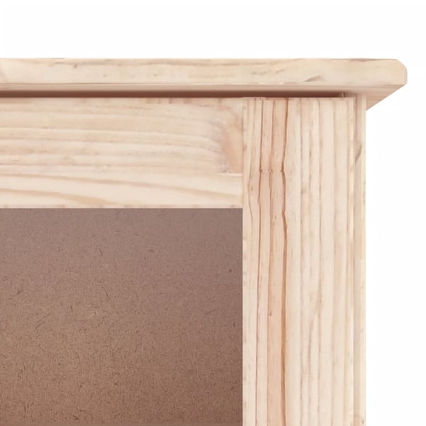 vidaXL Topp til kommode ALTA 77x30x92 cm heltre furu