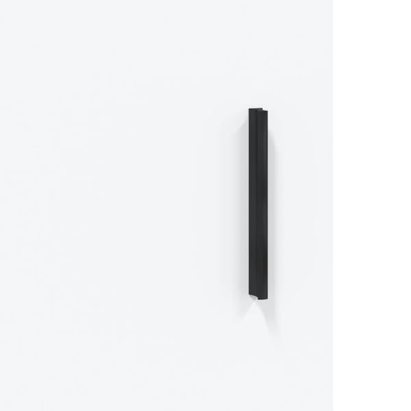 vidaXL Highboard hvit 34,5x34x180 cm konstruert tre