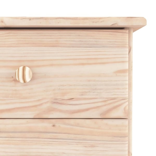 vidaXL Kommode ALTA 77x35x73 cm heltre furu