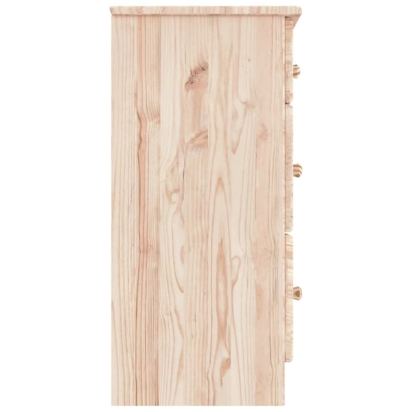 vidaXL Kommode ALTA 112x35x73 cm heltre furu