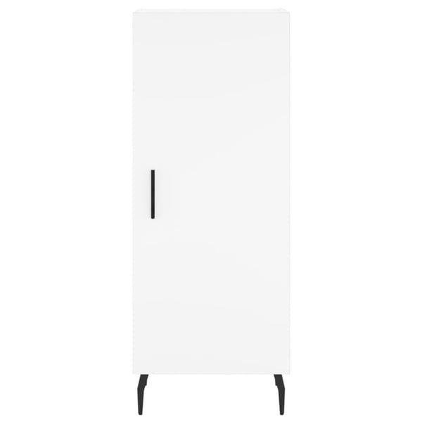 vidaXL skab 34,5x34x180 cm konstrueret træ hvid