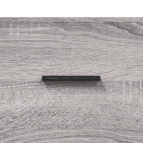 vidaXL Highboard grå sonoma 69,5x34x180 cm konstruert tre