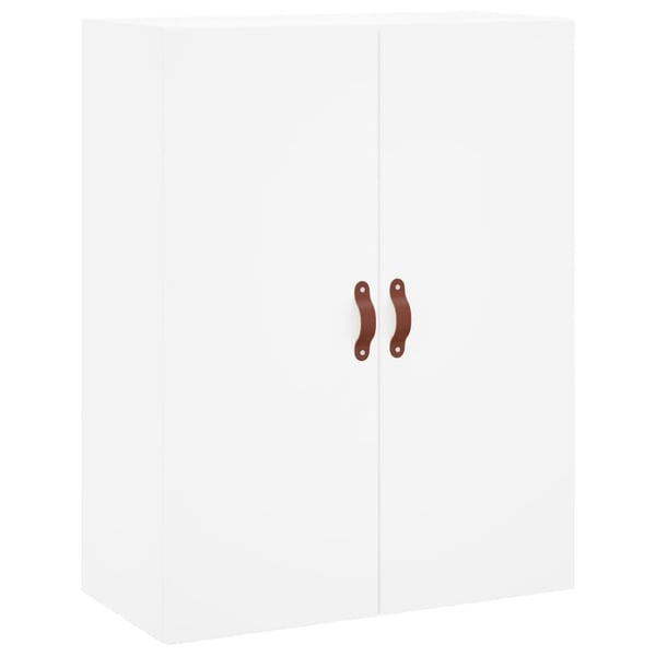 vidaXL Highboard hvit 69,5x34x180 cm konstruert tre